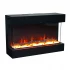 Feroza 101 cm - ScandiFlames Elektrische haard voor wandmontage