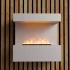 ScandiFlames Electric Late - Witte Wandhaard Opti-Myst